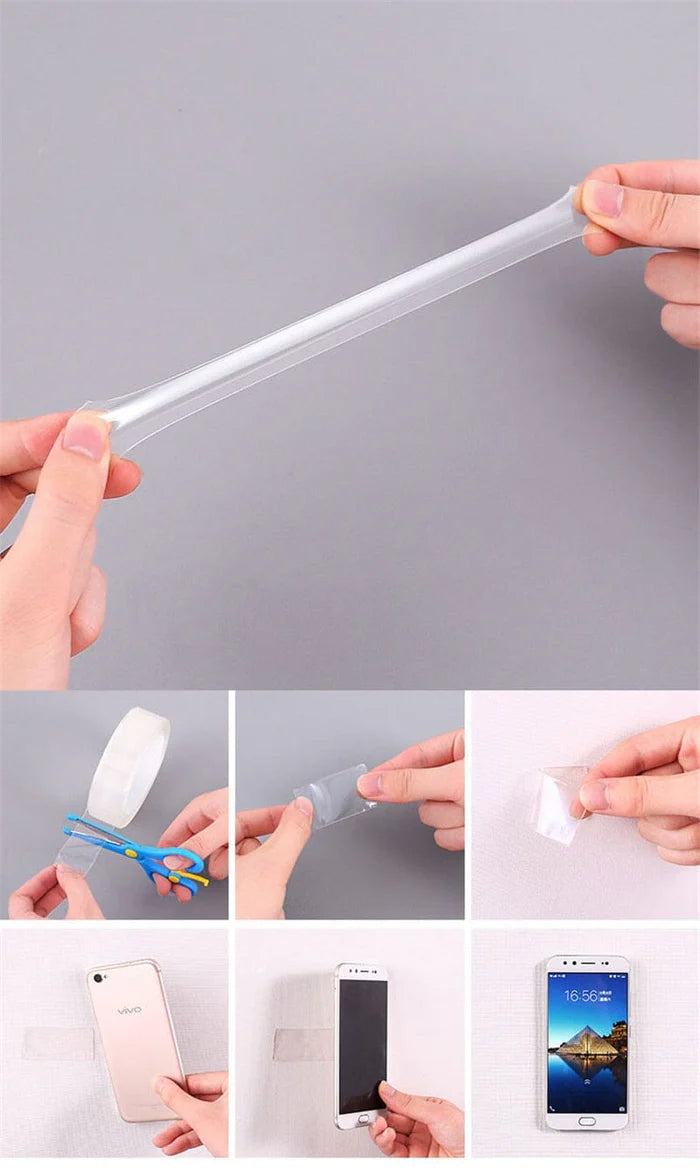 Fita Dupla Face 3M - Adesivos Transparentes Resistentes